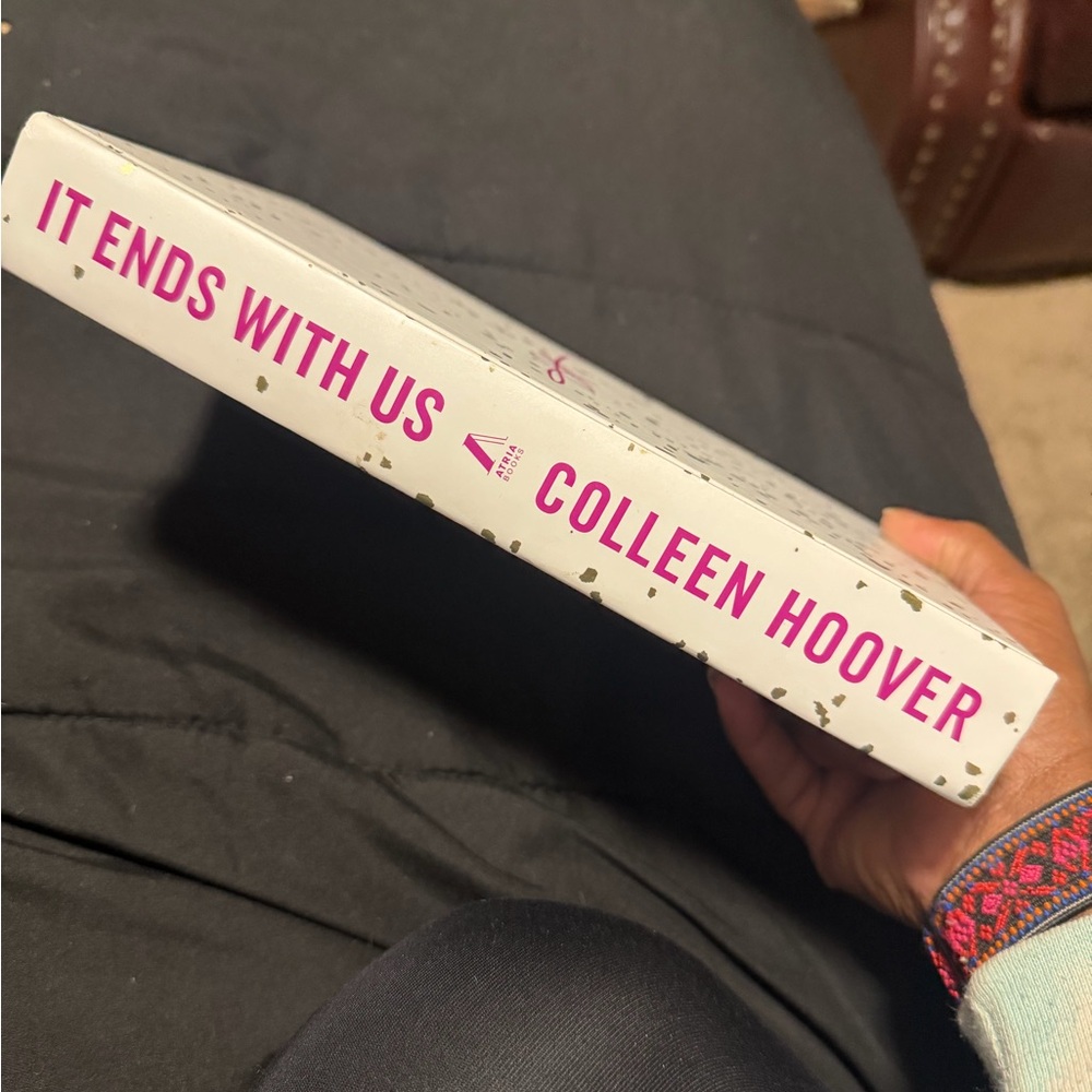 'It Ends With Us' Book - White Cover
